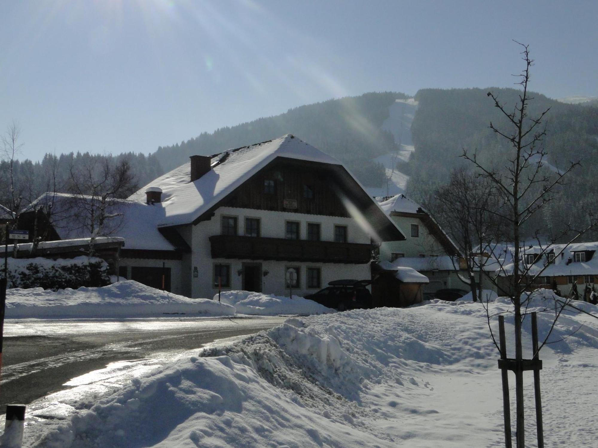 Ferienwohnung Haus Edelweiss Sankt Margarethen im Lungau Exterior foto