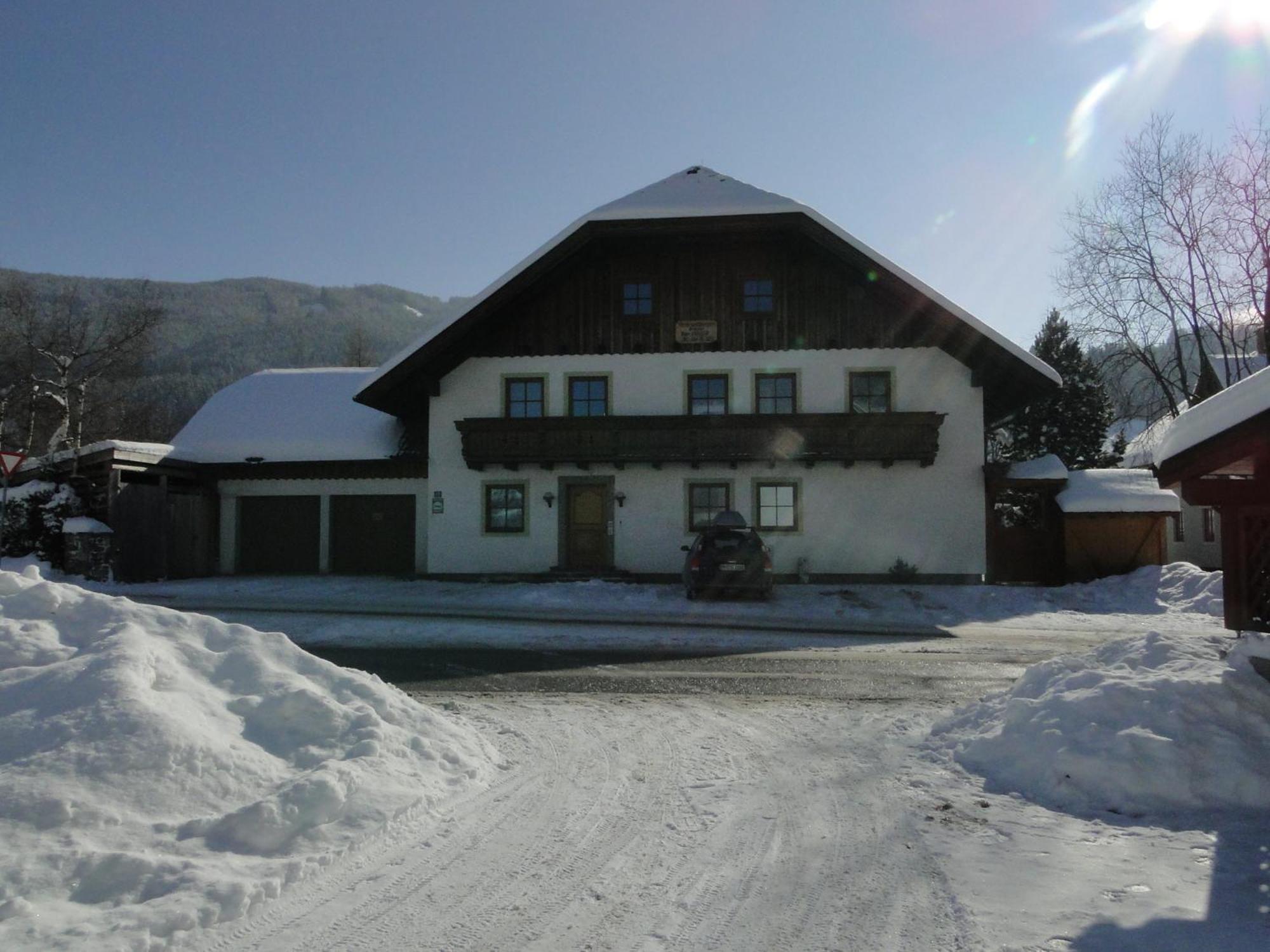Ferienwohnung Haus Edelweiss Sankt Margarethen im Lungau Exterior foto
